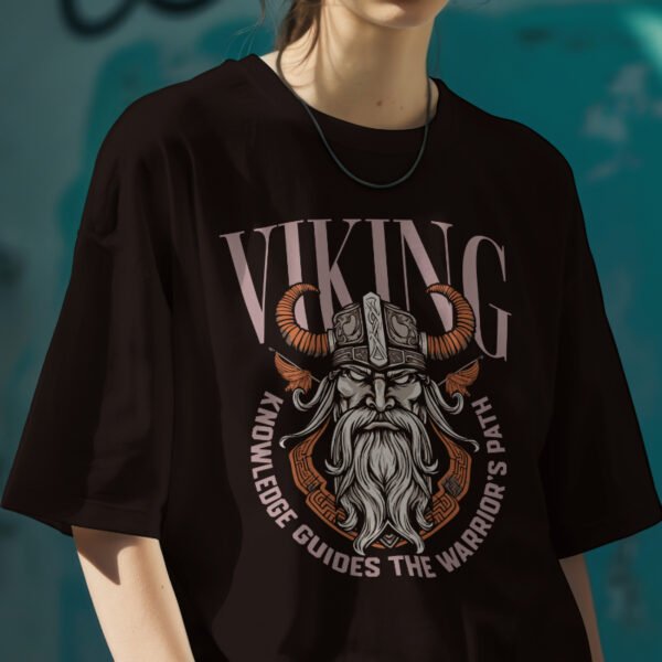 Oversized Viking-Inspired T-Shirt – Strength, Style, and Legendary Vibes - Image 5