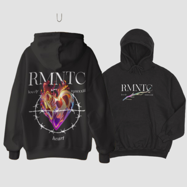RMNTC HEART – Hoodie for the Fearless Souls - Image 3