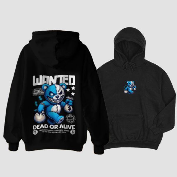 Wanted Dead or Alive – Rebel Hoodie for the Most Wanted - Image 3