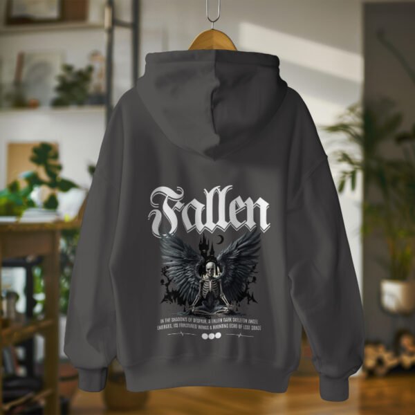Fallen Identity – Oversized Hoodie for the Quiet Survivors" - Image 8