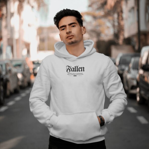 Fallen Identity – Oversized Hoodie for the Quiet Survivors" - Image 10