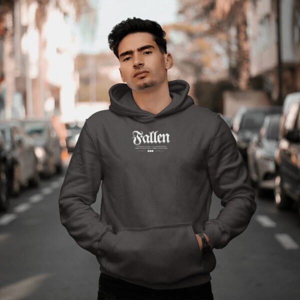 Fallen Identity – Oversized Hoodie for the Quiet Survivors" - Image 11