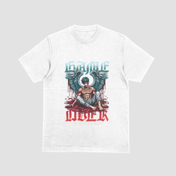 BROKEN ANGEL Oversized Tee – Clean look, dark energy. Made for comfort, built for presence.