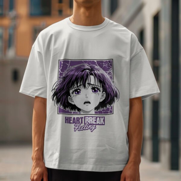 Oversized Anime T-Shirt for Men–Women | Comfy & Otaku Style. - Image 3