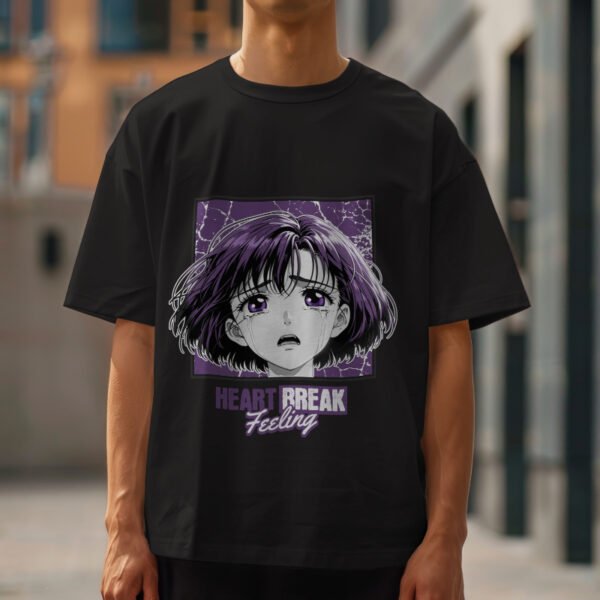 Oversized Anime T-Shirt for Men–Women | Comfy & Otaku Style. - Image 4