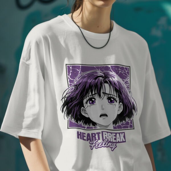 Oversized Anime T-Shirt for Men–Women | Comfy & Otaku Style. - Image 5
