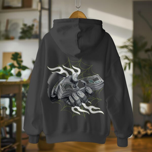 Spider Money – Hoodie for the Web-Weaving Hustlers - Image 5