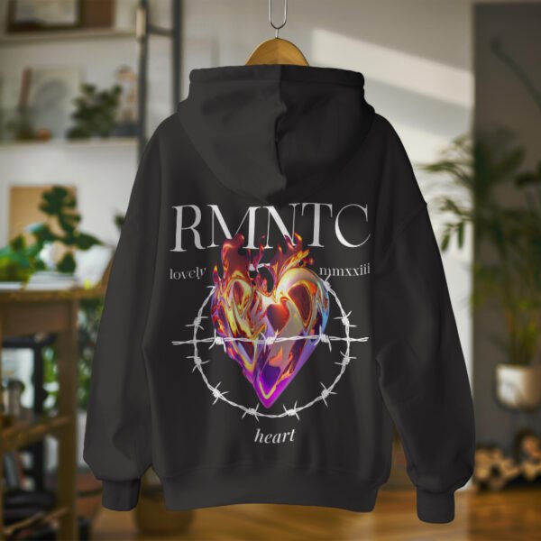 RMNTC HEART – Hoodie for the Fearless Souls - Image 4