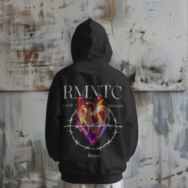 RMNTC HEART – Hoodie for the Fearless Souls - Image 7