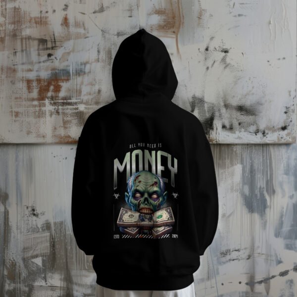 Money_Zombie – Oversized Hoodie for the Quiet Survivors" - Image 11