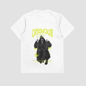 Ominous Oversized Tee – Clean look, dark energy. Made for comfort, built for presence.