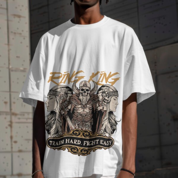 Oversized Viking T-Shirt for Men–Women | Embrace the Warrior Within - Image 7