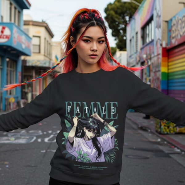 Final Strike – Oversized Manga Sweatshirt - Image 3