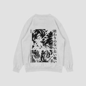 Oversize fit, powerful soul energy — perfect for anime fans