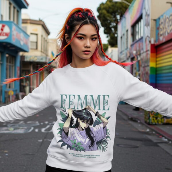 Final Strike – Oversized Manga Sweatshirt - Image 2