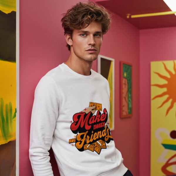 Make Money  – Oversized Streetwear Sweatshirt - Image 3