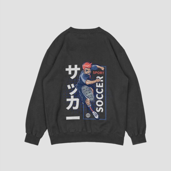 Neo Kick Anime Soccer Sweatshirt - Image 3