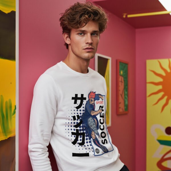 Neo Kick Anime Soccer Sweatshirt - Image 5